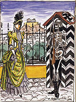 Au rendez-vous Allemand third panel